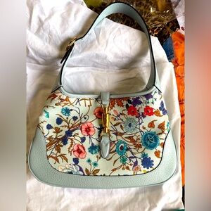 Gucci Jackie blue flora